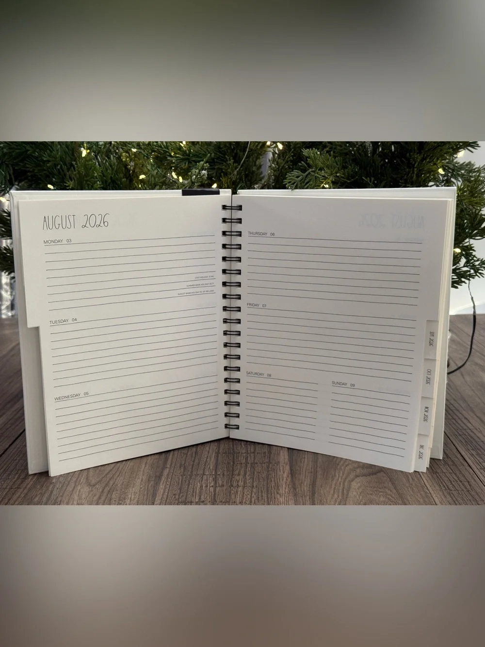 ✨Brand NEW w/Tags Rae Dunn TWENTY TWENTY-SEVEN. 17 Month Spiral Planner ✨